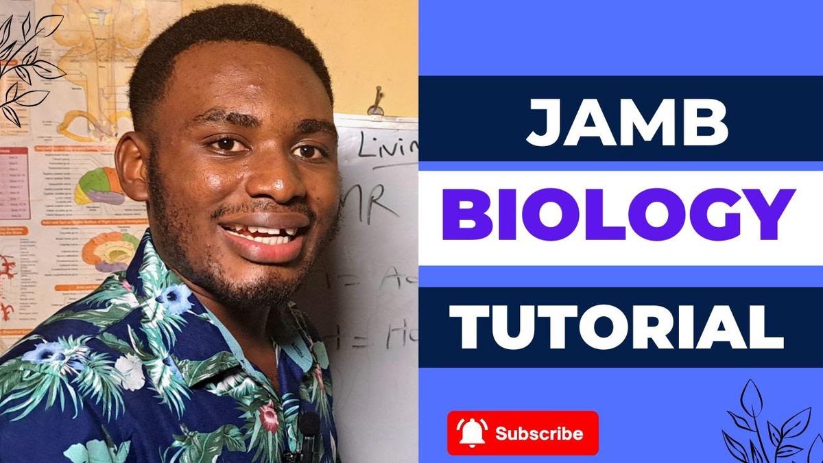 'Video thumbnail for JAMB Biology Tutorial & Past Questions on Living and Non-living Things'