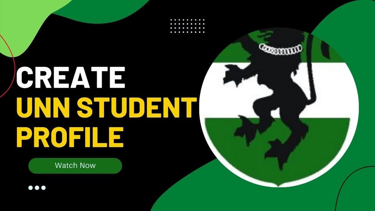 'Video thumbnail for How to Create UNN Student Profile Portal'