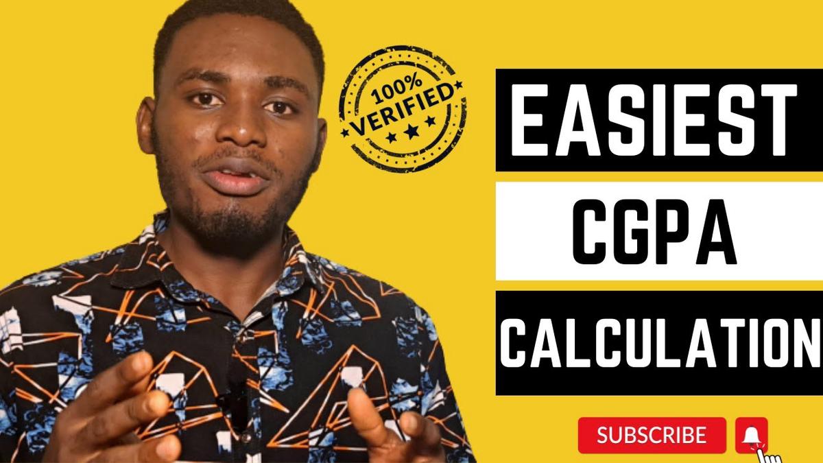 'Video thumbnail for Easiest and Quick Method to Calculate Your CGPA in the University'