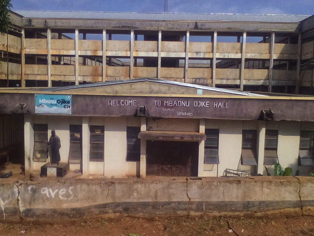 Mbaonu Ojike hostel, UNEC 