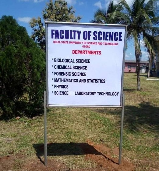 faculty of sciences