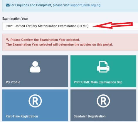 JAMB Portal