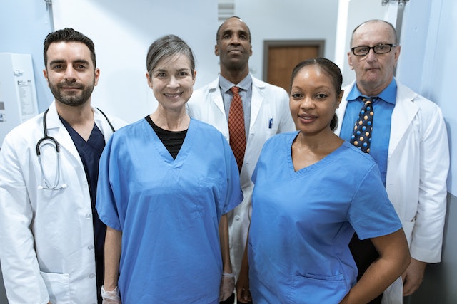 Doctors and Nurses in a hospital