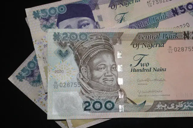 Naira banknotes